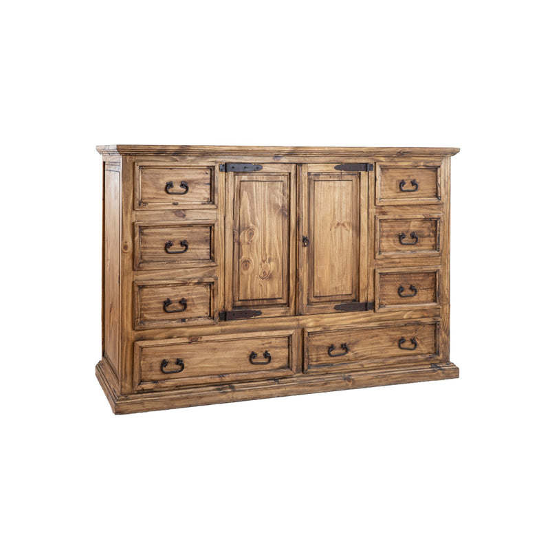 Eight Drawer/Two Door Mansion Dresser