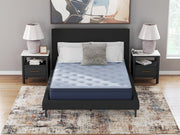 Ashley Furniture Peak 2.0 12 Hybrid Mattress with plush fabric cover and supportive hybrid design, shown in a close-up view.