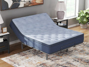 Ashley Furniture Peak 2.0 12 Hybrid Mattress with plush fabric and layered design, showcasing its supportive hybrid construction.