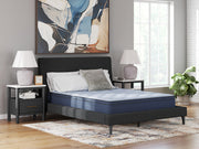 Ashley Furniture Peak 2.0 12 Hybrid Mattress showing a plush, comfortable hybrid mattress with quilted surface and supportive layers.
