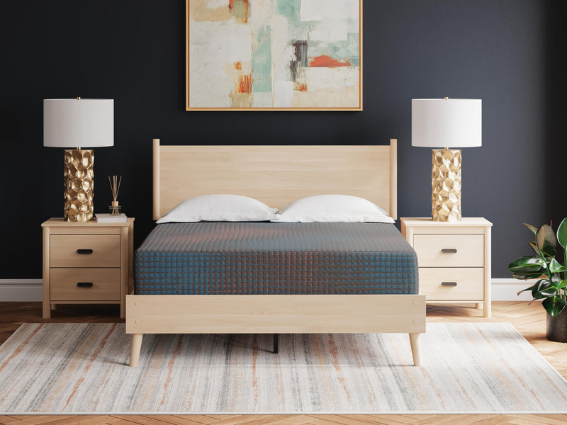 13-inch hybrid hot buy mattress by Ashley Furniture featuring a plush top and supportive base for comfortable sleep.