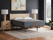 13-inch hybrid mattress by Ashley Furniture featuring a plush surface with detailed fabric and supportive construction.