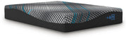 Ashley Furniture Millennium 2.0 Hybrid 14-inch innerspring mattress shown from an angle with plush fabric and supportive design.