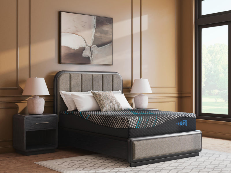 Ashley Furniture Millennium 2.0 Hybrid 14-inch innerspring mattress with quilted top and supportive construction.