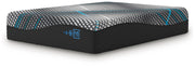 Ashley Furniture Millennium 2.0 Hybrid 16-inch mattress with layered foam and coils, shown from an angled view.