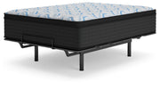 Ashley Furniture Elite Springs Plush Innerspring Mattress with a quilted top and supportive coil system, angled view showing plush surface.