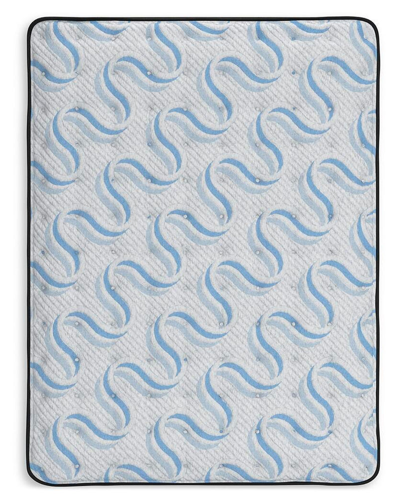 Ashley Furniture Elite Springs Plush innerspring mattress with a quilted top and supportive design, featuring plush comfort.
