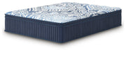 Ashley Furniture Plush Luxe 2.0 innerspring mattress shown from an angle with plush top and supportive coils.