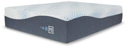 Ashley Furniture Millennium luxury gel memory foam mattress with plush surface and memory foam layers for comfortable sleep.