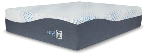 Ashley Furniture Millennium luxury gel memory foam mattress with plush surface and memory foam layers for comfortable sleep.