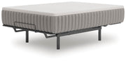 Ashley Furniture Terra Sleep Soft Hybrid Mattress shown from an angle, highlighting its plush surface and supportive design.