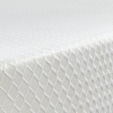 Ashley Furniture Chime 12-inch memory foam mattress in a box, showing the plush, cushioned surface and clean design.