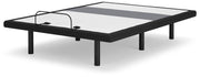 Adjustable base with lumbar support and audio features, designed for optimal comfort, by Ashley Furniture.