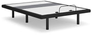 Adjustable base with lumbar support and audio features, Ashley Furniture Best Base, showing the sleek design and control panel.