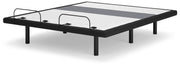 Ashley Furniture adjustable base with lumbar support and audio controls, featuring a sleek design and customizable positioning.