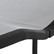 Ashley Furniture Chime 10-inch hybrid mattress set with plush fabric, showing the mattress surface and supportive design.