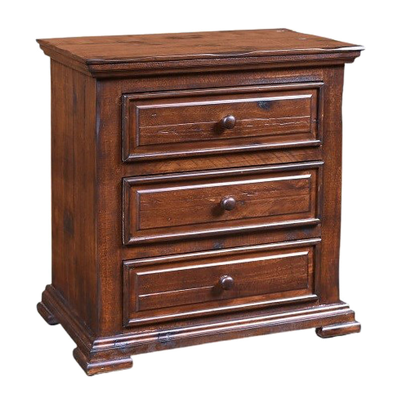 Marquis 3 Drawer Nightstand