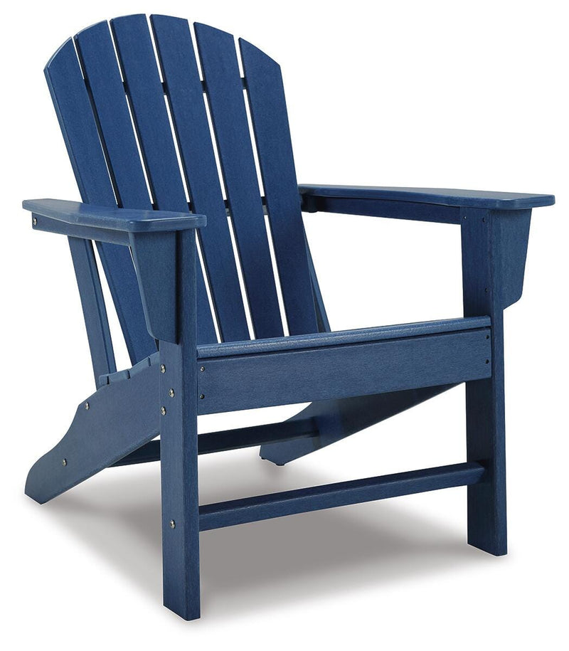 Outdoor seating set by Ashley Furniture with a table and chairs, perfect for outdoor dining and relaxation.