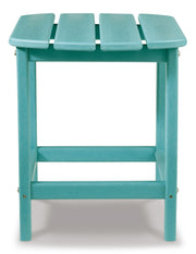 Ashley Furniture Sundown Treasure outdoor seating set with table and chairs, perfect for patio or backyard relaxation.