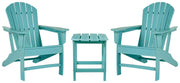 Outdoor table set from Ashley Furniture with a round table and four matching chairs in a Sundown Treasure style.