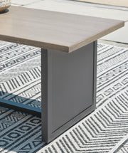 Ashley Furniture Bree Zee outdoor end table with a sleek design, perfect for patio or garden seating areas.