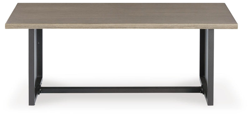 Ashley Furniture Bree Zee outdoor end table with a sleek design and sturdy construction, perfect for outdoor seating areas.