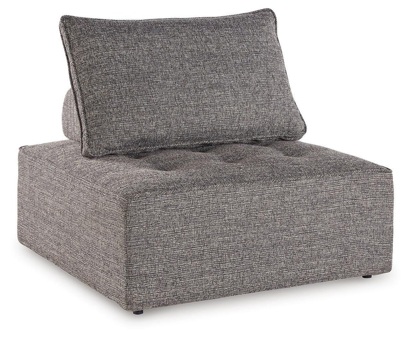 Ashley Furniture Bree Zee outdoor lounge chair with cushion, shown from an angled view, ideal for outdoor seating and relaxation.