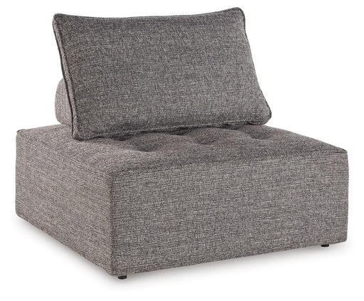 Ashley Furniture Bree Zee outdoor lounge chair with cushion, shown from an angled view, ideal for outdoor seating and relaxation.