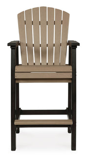 Ashley Furniture Fairen Trail outdoor dining set with a table and chairs, designed for outdoor meals and gatherings.