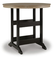 Ashley Furniture Fairen Trail outdoor dining set with a table and chairs, perfect for garden or patio outdoor dining.