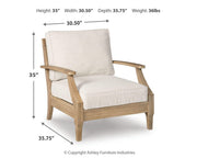 Outdoor table set from Carter Hall by Ashley Furniture featuring a stylish table and matching chairs for outdoor dining.