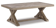 Ashley Furniture Beachcroft outdoor seating set featuring a sofa, chairs, and table in a stylish, weather-resistant design.