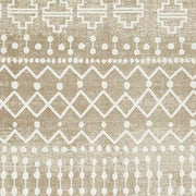 Medium Ashley Furniture Bunchly washable rug, 4'11" x 7'2", with a colorful pattern and soft texture visible in the image.