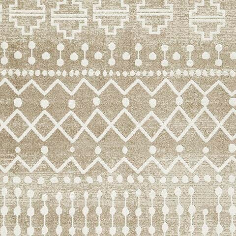 Large washable rug by Ashley Furniture, 7'10" x 10'3" with a soft, patterned design perfect for living rooms or bedrooms.