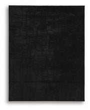 Large Ashley Furniture Gibbswell washable area rug in 8' x 10' size with a patterned design, suitable for living rooms or bedrooms.