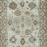 Ashley Furniture Ainswick memory foam rug in neutral tones, showcasing soft, plush surface and textured design for cozy comfort.
