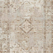 Ashley Furniture Livdon washable rug with a soft, textured fabric in neutral tones, perfect for living room or bedroom decor.