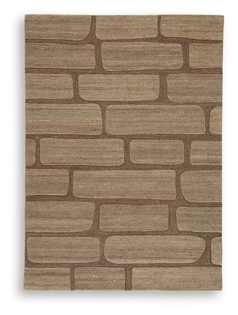 Ashley Furniture Orest Rug with intricate pattern and soft texture, showcasing a stylish and comfortable home decor accent.