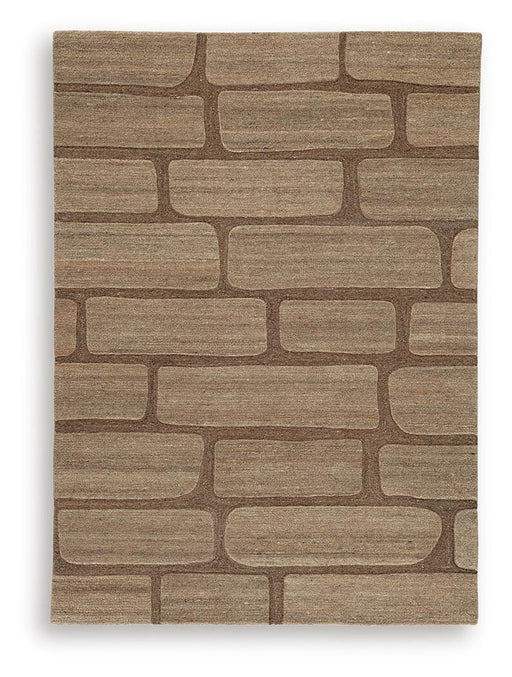 Ashley Furniture Orest Rug with intricate pattern and soft texture, showcasing a stylish and comfortable home decor accent.