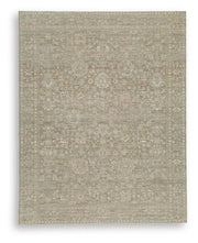 Ashley Furniture Neroham Rug with intricate patterns, soft texture, and neutral tones, ideal for modern living room decor.