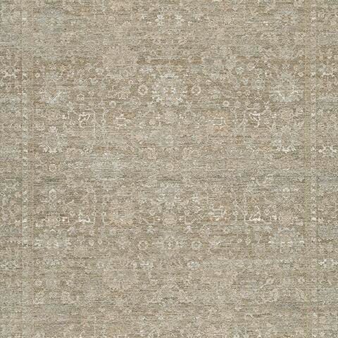 Ashley Furniture Neroham Rug swatch showing textured, patterned fabric in neutral tones for a stylish home decor accent.