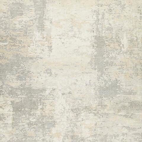 Ashley Furniture Raif Rug in neutral tones, showcasing a textured woven design with intricate pattern details.
