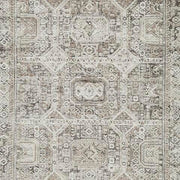 Ashley Furniture Junley Rug in neutral tones, showcasing a cozy, textured rug with intricate pattern details.