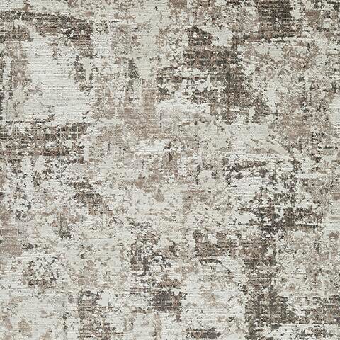 Ashley Furniture Barricland rug swatch featuring a textured, patterned design in neutral tones for cozy home decor.