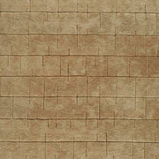 Ashley Furniture Luzmont Rug swatch showing textured fabric in neutral tones, ideal for cozy living spaces.