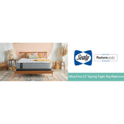 Sealy Lavina II innerspring mattress with quilted top and supportive coils in a modern bedroom setting