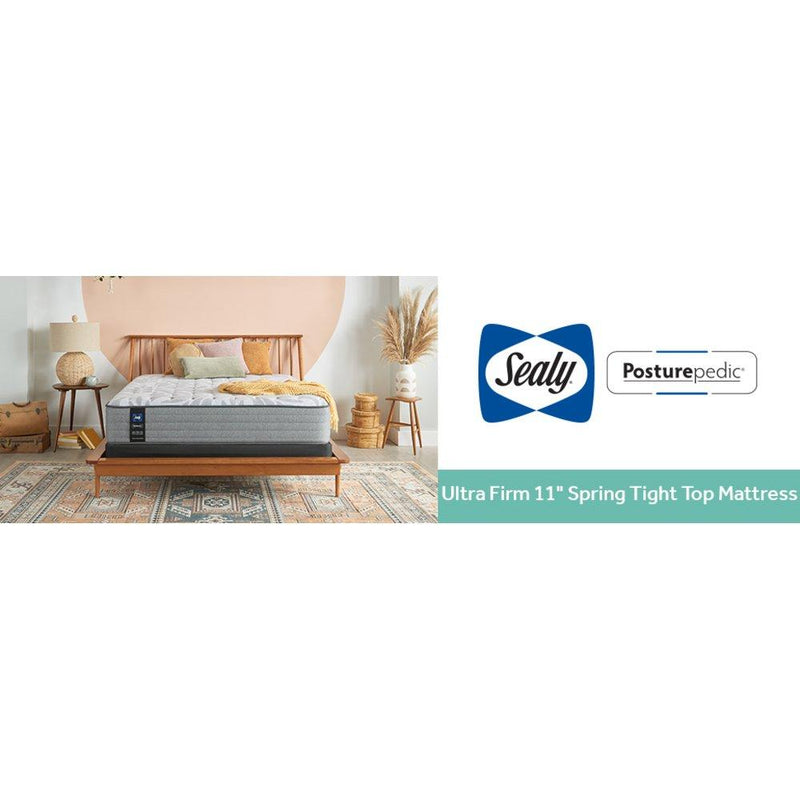 Sealy Lavina II innerspring mattress with quilted top and supportive coils in a modern bedroom setting