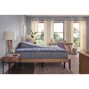 Sealy Grand Jewel innerspring mattress with plush fabric cover and supportive coil system, shown on a bed frame.