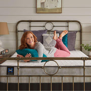 Sealy Bechtler II innerspring mattress with a white quilted top and supportive edge, designed for comfort and durability.