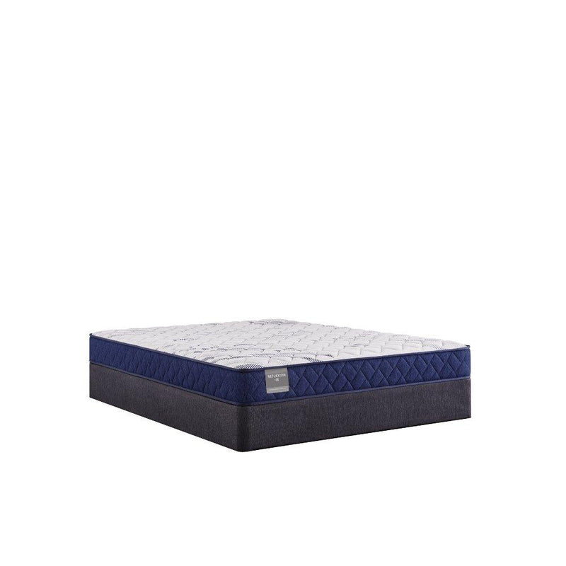 Sealy Oconee foam mattress with plush top surface and supportive foam layers, designed for comfort and restful sleep.